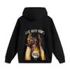 Li Ning Anti-Five Series Casual Comfortable Versatile Hooded Pullover Sweatshirt Men Sweatshirt Black AWDUA21-4