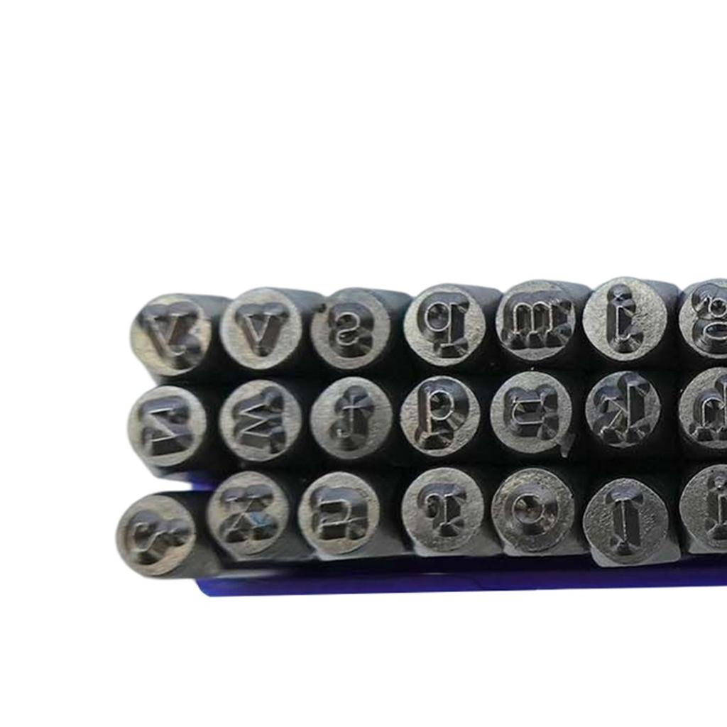 3mm Metal Stamping Tool Kit, Jewelry Making Jewelry Craft Stamping Engraving Embossing Professional Punch Set Aluminum