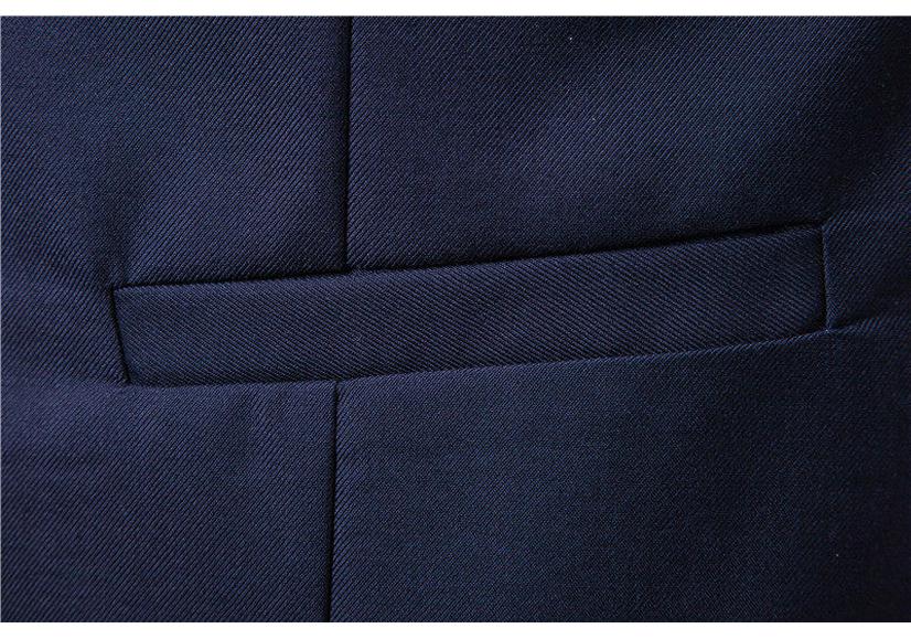 Gilet casual da uomo in stile europeo, ispessito, slim fit