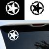 Pegatina de Coche Pentagrama Impermeable y Protector Solar Personalidad Calcomanía Interesante Estrella del Ejército Militar Pegatinas para Capó Accesorios para Automóvil