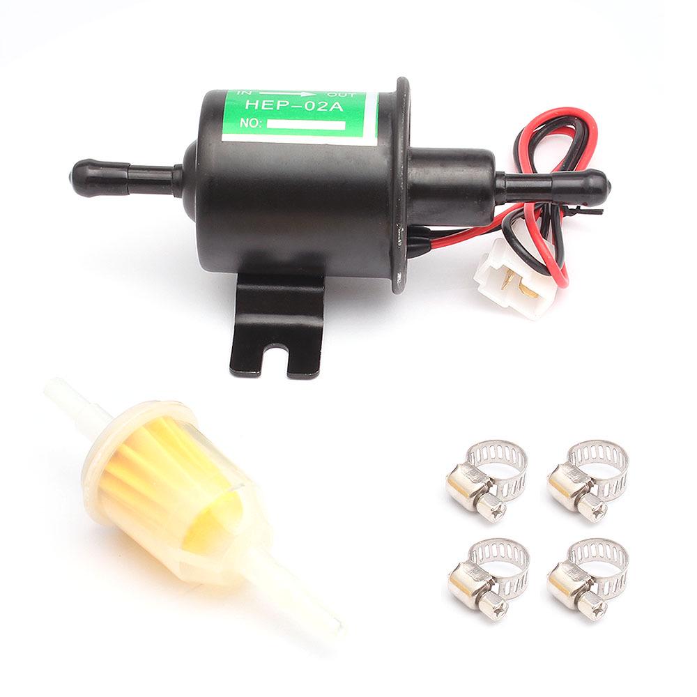 Universal 12V/24V Electronic Fuel Pump HEP-02A for Diesel and Gasoline
