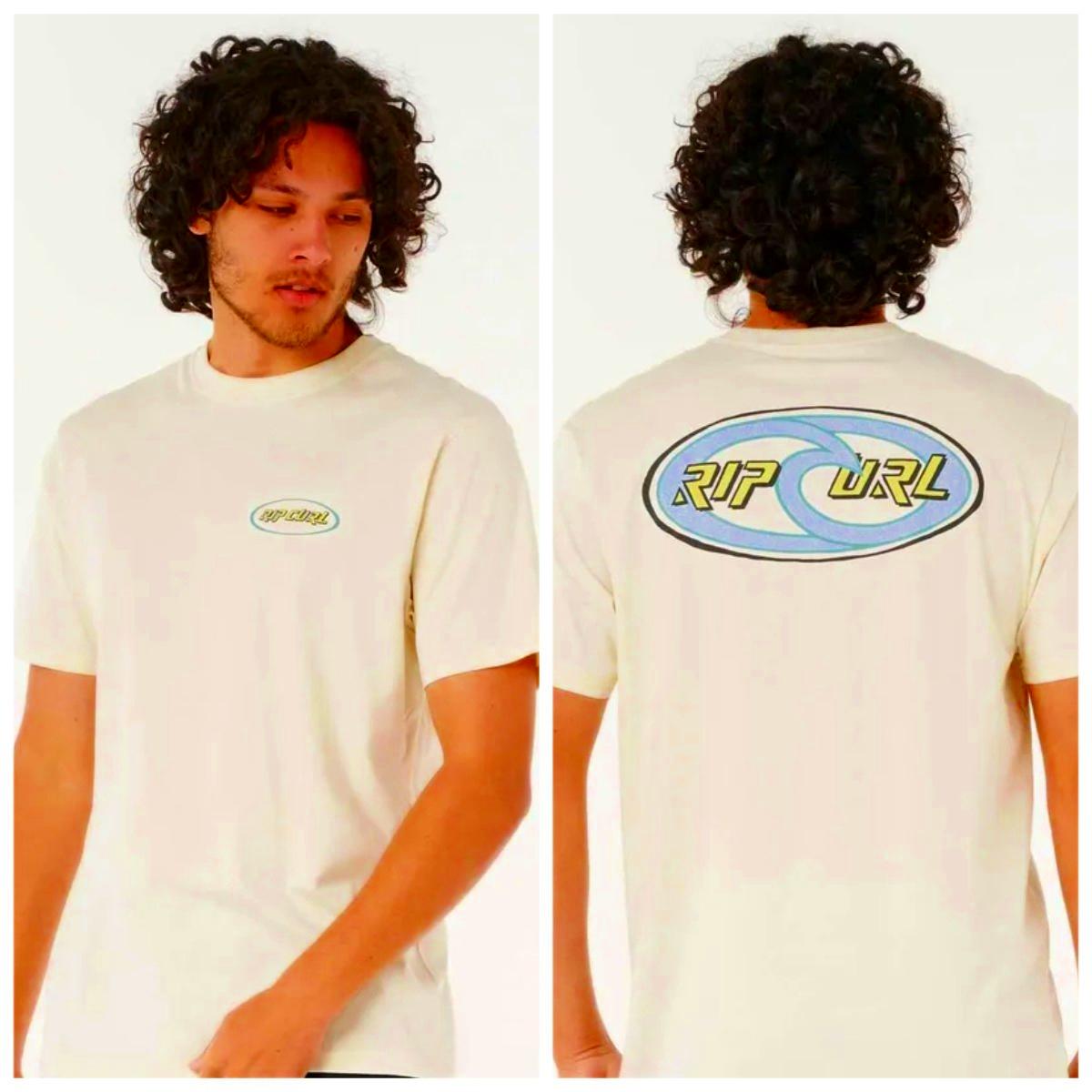 

Ripcurl Letter Print Men s T-shirt Short-sleeved New Summer Outdoor Sports Surfing Short-sleeved Fitness Short-sleeved T-shirt 4XL