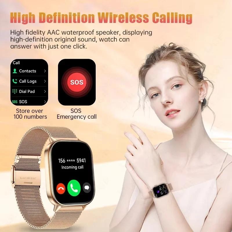 SACOSDING New GPS Positioning Smartwatch Waterproof Outdoor Fitness Tracker Blood Oxygen Sleep Monitoring Compass 170+ Sports Modes Watch
