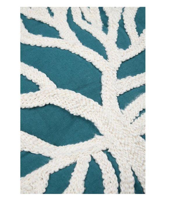 Assise de chaise - Suncoast - Matelassée - 38 x 38 cm - Couleur canard