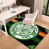 Celtic Football Club Crest Carpet, Chair Rug,Rug for Office Bedroom living rooms, Doormat decor Fan Gift Christmas Gift