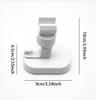 Adjustable Shower Rack Suction Cup Type Lotus Canopy Bracket Handheld Shower Head Bathroom Nozzle Fixed Base Home Pet Clean