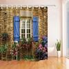 Secret Passage To Magic School Shower Curtain Brick Wall Bathroom Decoration Polyester Waterproof Fabric Bathroom Curtains Sets