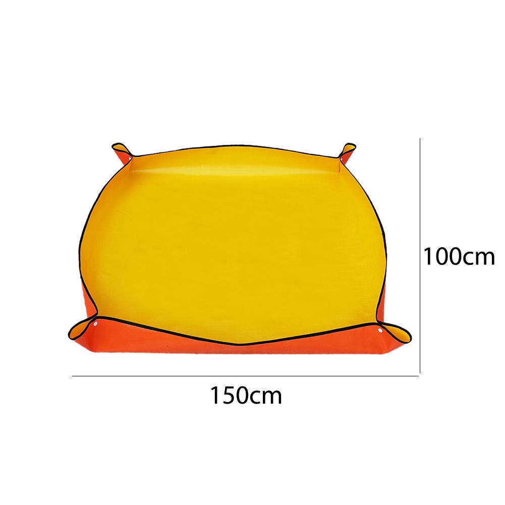 Indoor Garden Tool Waterproof Indoor Succulent Potting Mat PE Gardening Mat Portable for Plant Transplanting and Dirt Control