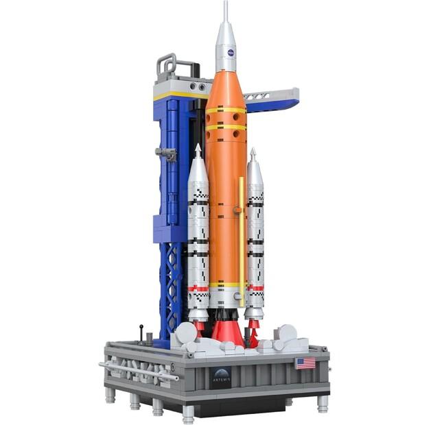 Конструктор пластиковый Cada NASA Artemis Space Launch System, 659 деталей