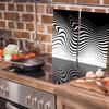 Szklana Deska Do Krojenia 2X 30X52 Zebra