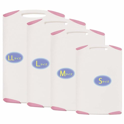 Kai Lightweight Cutting Board, Medium, Pink (310 X 215 X 9 Mm) AP5313