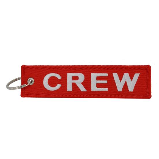 Pilot Danger Ride or Die Crew Stickerei Tag Auto Schlüsselanhänger Schlüsselanhänger Halter Geschenk