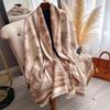 Luxury Winter Scarf Women Cashmere Warm Pashmina Brand Foulard Female Shawls Wraps Thick Soft Bufanda Poncho Scarves Stole