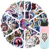 50PCS New Trendy Cartoon Wolf Graffiti Sticker Helmet Cup Car DIY Waterproof PVC Reward Sticker Cartoon DIY Decal