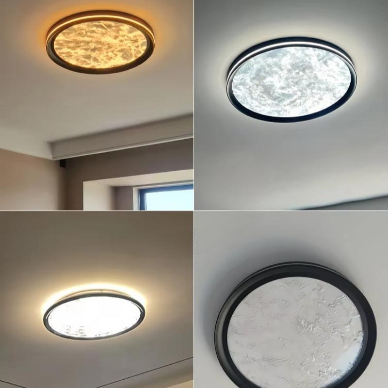 Lampă de Plafon Dormitor Nor Colorat Minimalistă Lumină Lux Modernă Simplă Led Spectru Complet Protecție Ochi Lampă Living