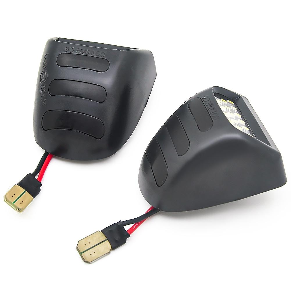 WF 6000K Xenon White 18SMD OEM-Full LED For Chevrolet Silverado GMC Sierra 1500 2500 3500 Truck License Plate Light 12V