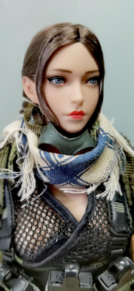 [TOYBARJAPAN] YMTOYS YMT049C Western Beauty Female Head for 1/6 Scale Action Figures (Body and Clothes Not Included)