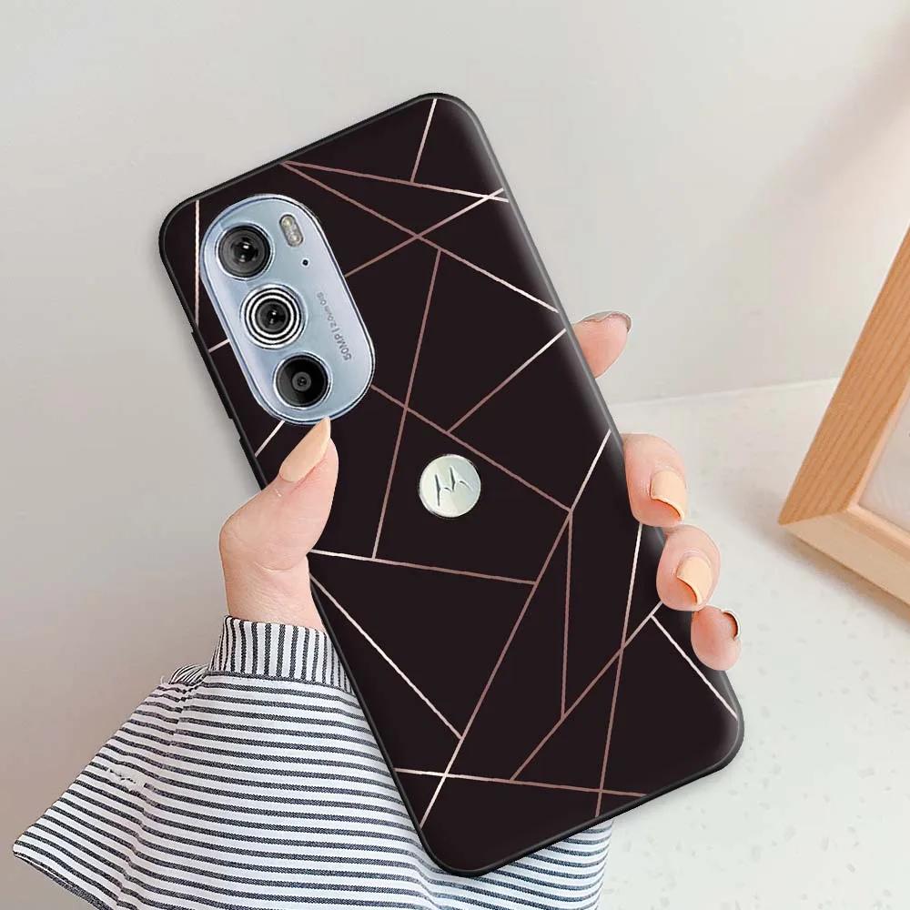 For Moto Edge 30 Pro Case Cover Edge30 Matte Silicone Case for Motorola Moto Edge 30 30Pro Fashion TPU Protective Back Cover