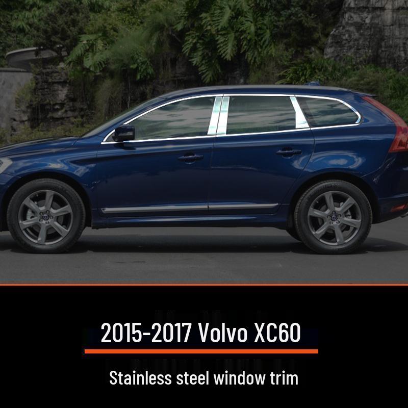 Volvo XC60 Window & Door Trim (2009-2017) - Custom Bright Strips for Enhanced Body Decoration