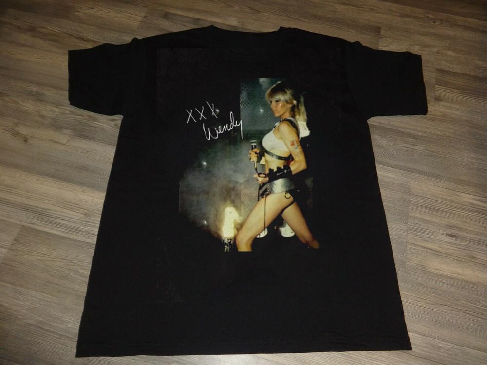 Signature Plasmatics Wendy O Williams Tour Shirt Black Unisex S5XL Unisex T-Shirt XXXXL