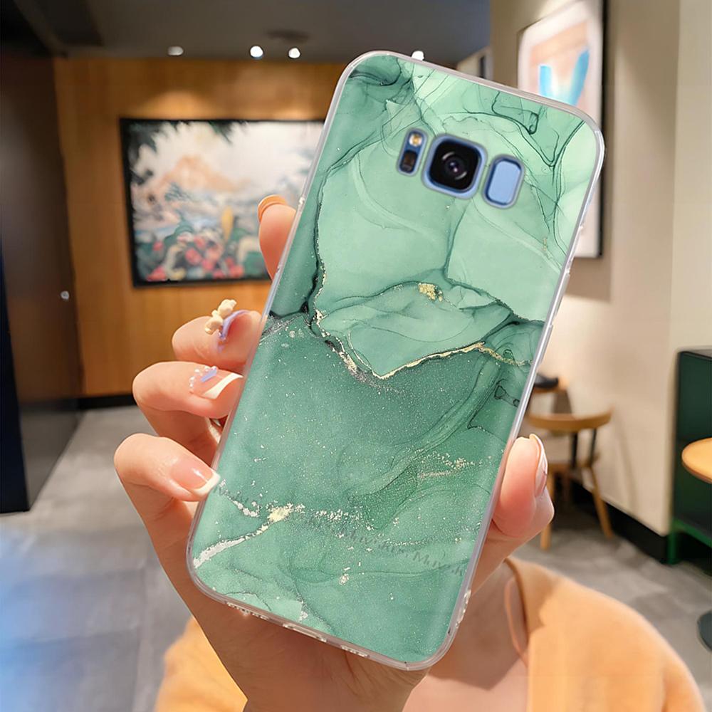 Case For Samsung Galaxy S8 Plus S 8 Phone Cover Cute Cartoon Cases Painted Soft TPU Coque For Samsung S8 S8+ Protective Fundas
