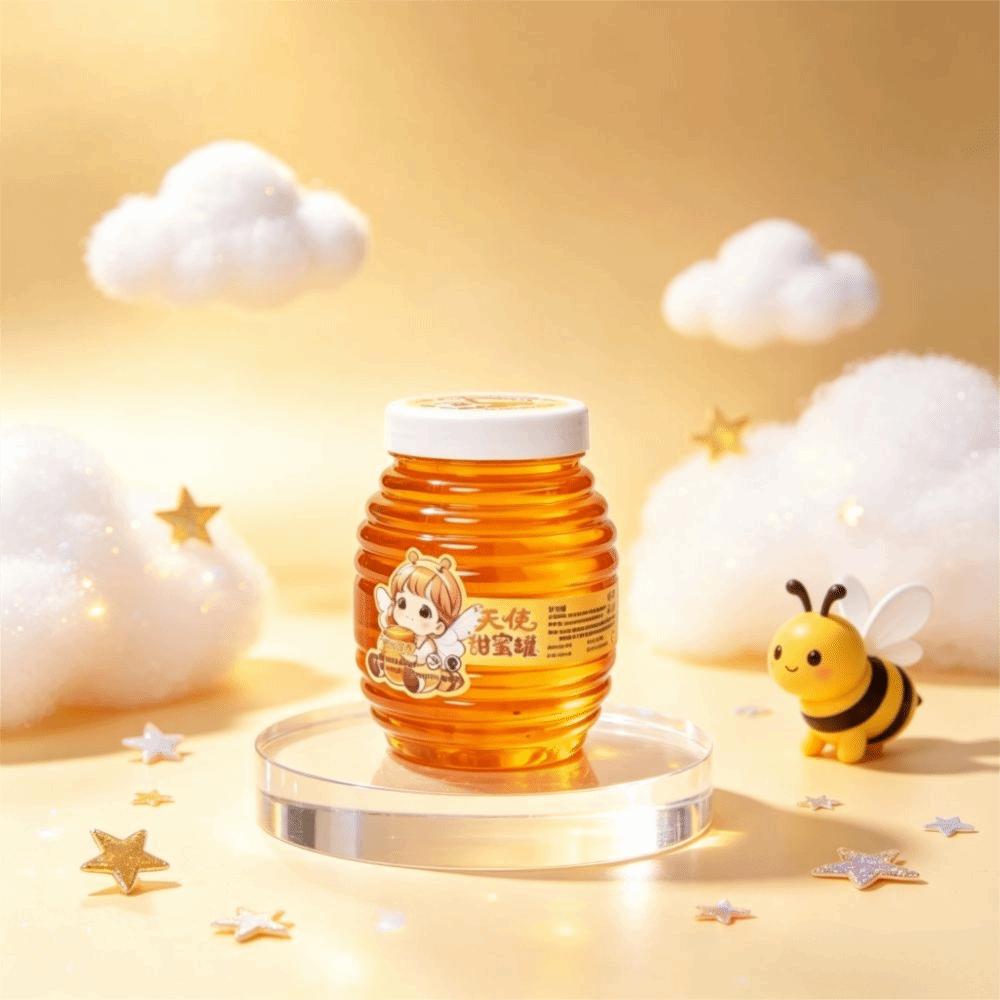Stretchy Honey Slime Toy Honey Liquid Bubble Putty Toy Slime Bouncing Mud Toy Teens
