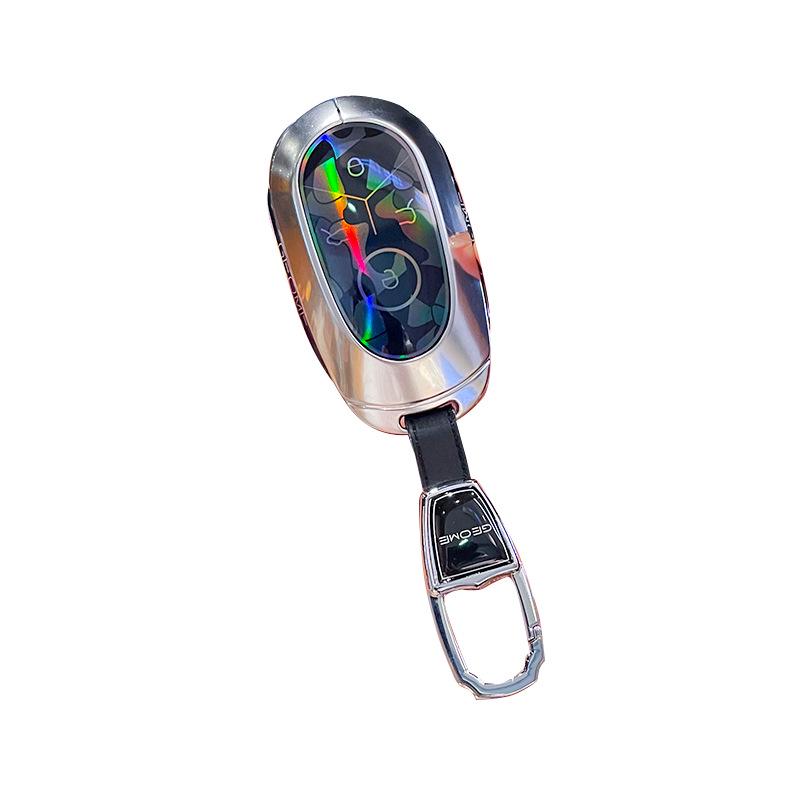 Luxury Metal Buckle Full Coverage Shell for 2025 Geely Xingyuan Car Key