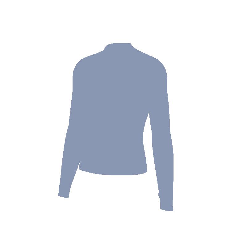 TOSWIM Women s Micro Blue Butterfly Wing Long-Sleeve Swim Top XL