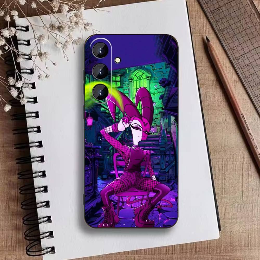 

H-Helluva Boss Phone Case For Samsung Galaxy A73,A72,A71,A70,A52,A51 Others Soft Black Cover Samsung a71 5g