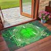 Crystal Velvet Rug Custom Name Text, Soft Non Slip Floor Mat Home DecorCeltic FC