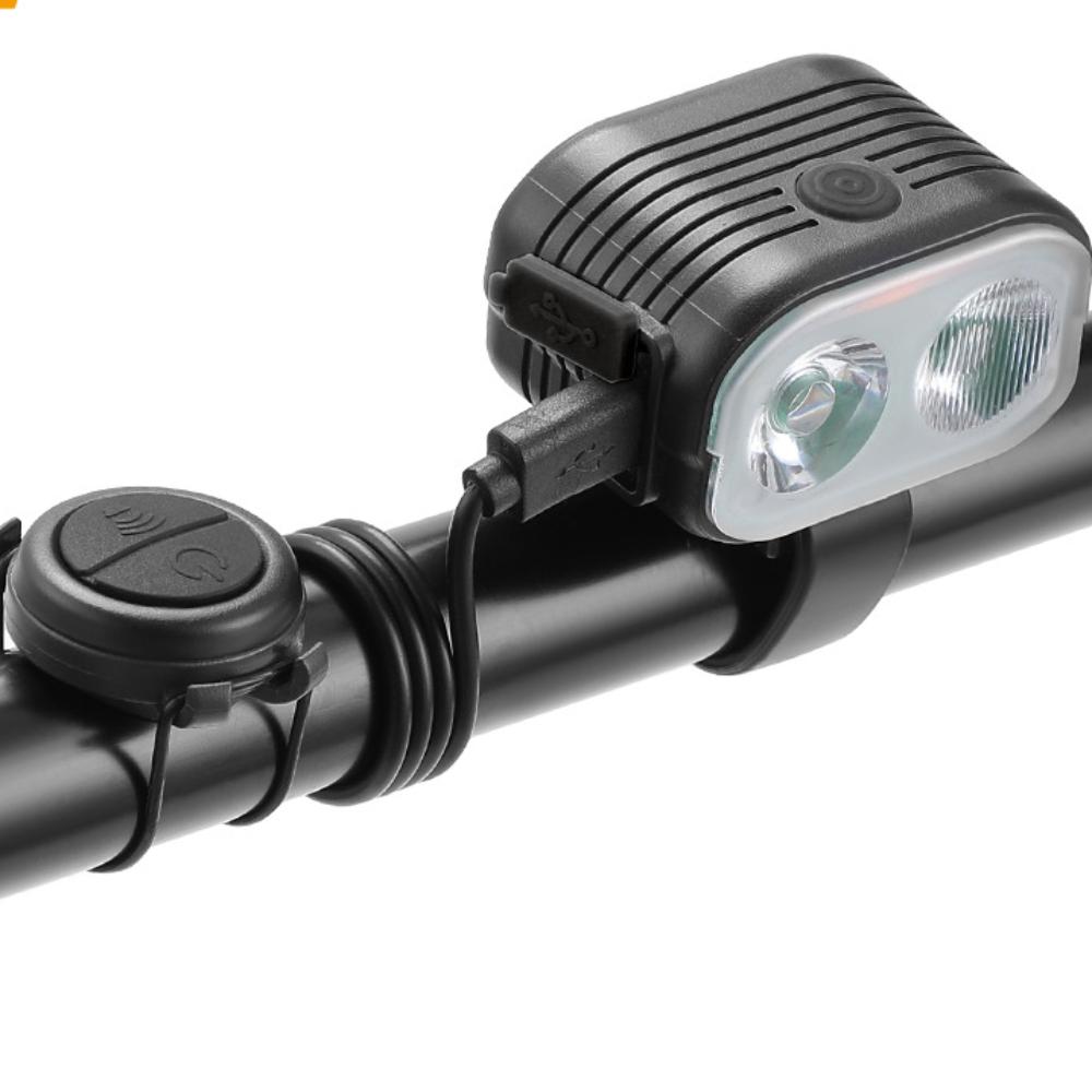 

DIY 120db Bicycle Headlight with Horn with Warning Sound Riding Safety Electric Bicycle Horn Loud Bike Bell for MTB