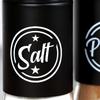 Salt and Pepper Set Salt Shaker Pepper Shaker Glass Spice Container