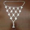 Fashion Crystal Sandals Jewelry Toe Ring Foot Chain Ankle Bracelet