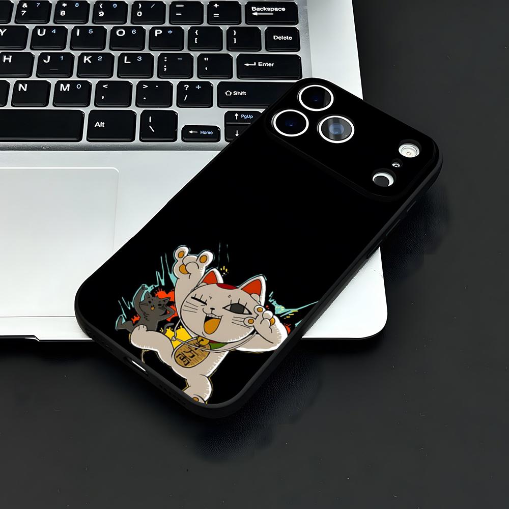ANIME D-Dandadans Phone Case For IPhone 17 Air 16 E Pro Max 15 14 13 Mini 12 Pro 11 Max Plus Black Soft Shell
