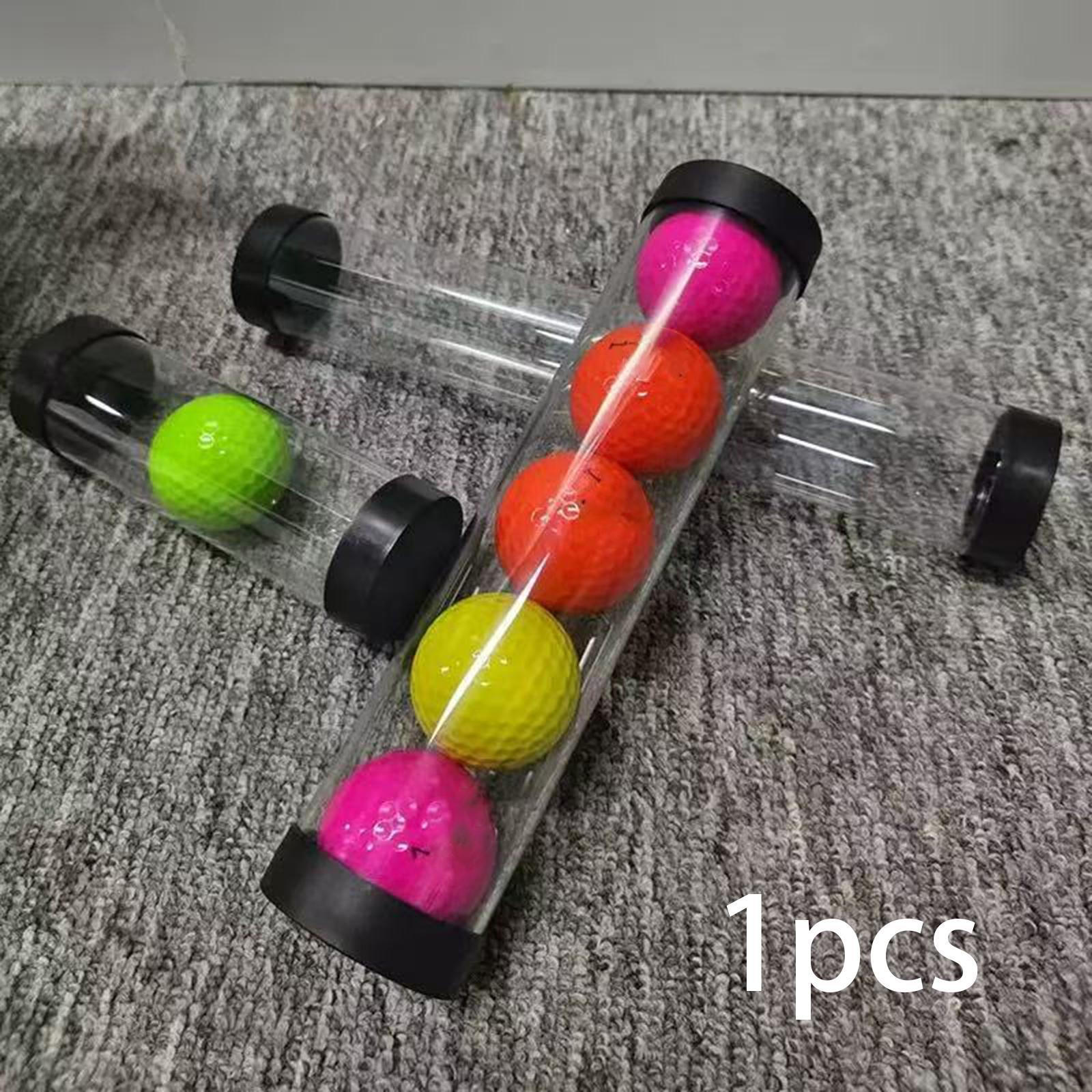 

Прозрачная коробка для хранения мячей для гольфа, аксессуар, подарочная сумка, прозрачный контейнер, органайзер для теннисиста 4.5cmx4.5cmx13.5cm