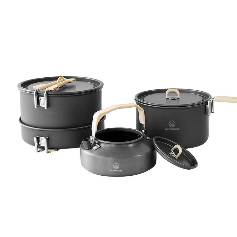 Cuoshan Portable Outdoor Aluminum Cookware Set