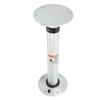 RV Table Leg Aluminum Alloy 490MM‑745MM Table Pedestal Lifting Folding Height Adjustable Base Mount Stand Foot for Boat
