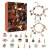 3D  Countdown Calendar Gift, DIY Bracelet Making Kitforkids And Adults, 24-Day Christmas Countdown Calendar Jewelry Gift