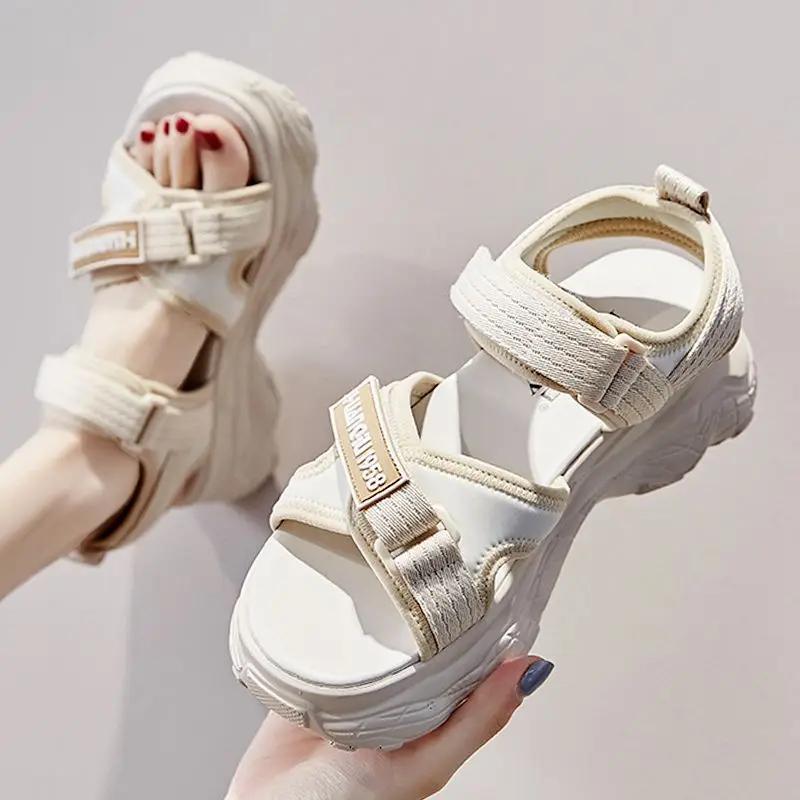 Fashion Outdoor Platform Vip High Quality Daily Woman Shoes On Sale Vintage Designer Original Casual Chic and Elegant Sandals for Women