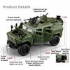1:32 Scale Dongfeng Mengshi Models Cars Toys Doors Opened Police Car Wheel Pull Back Miniature Vehicles Toy Collect Souvenirs