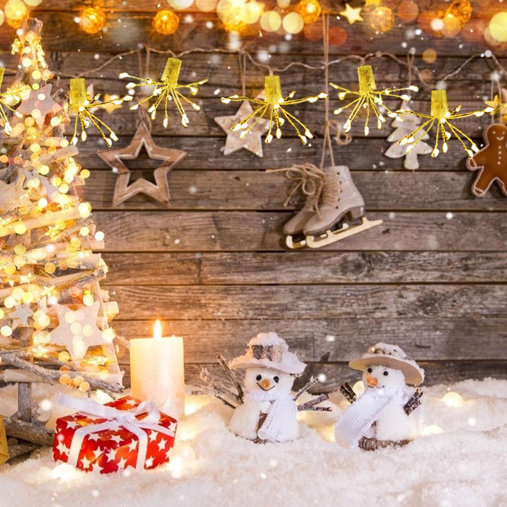 USB Fairy Lights 100LEDs Firework String Lights Christmas LED Fairy String Lights Bedroom Party