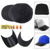 20Pcs DIY Baseball Cap Brim Peaked Removable Easy Insert Cap Brim Replacement Plastic Practical Hat Visor Shaper Inserts