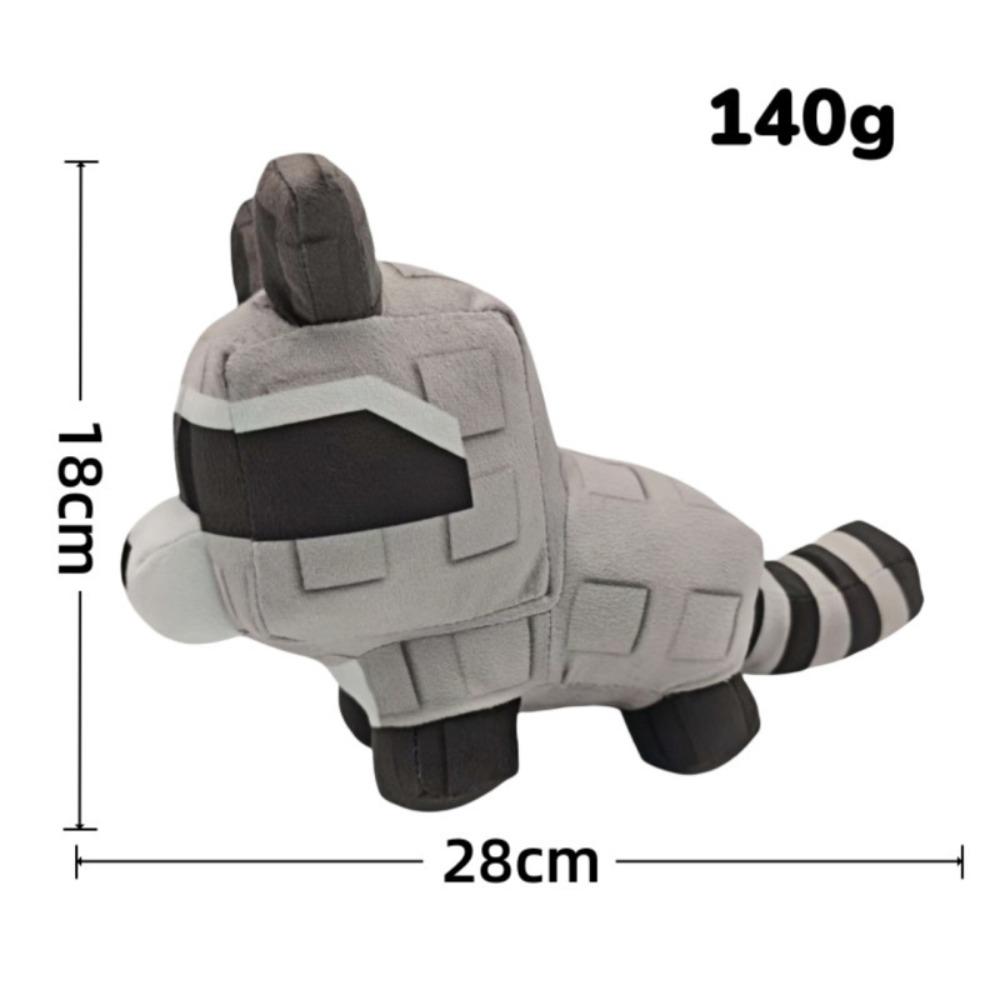 

New Hot Grow A Garden Plush Toys Red Fox Raccoon Purple Red Block Pets Disco Bee Stuffed Plushie Kids Fans Birthday Christmas Gift Room Decor 17cm-25cm