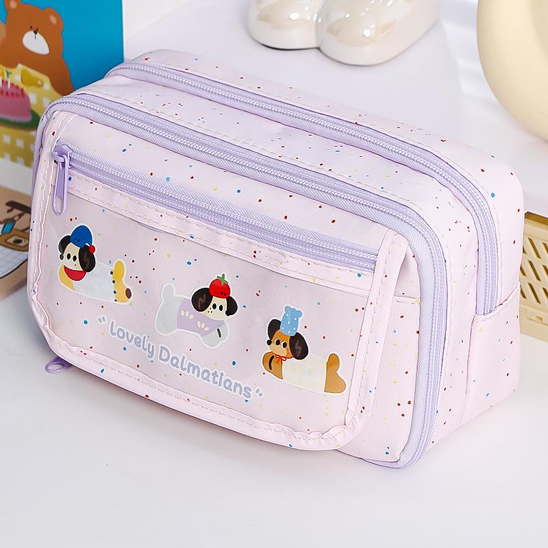 Estojo para meninas, estudantes do ensino fundamental, meninas, estojo de papelaria de alto valor e grande capacidade, estojo para meninas do ensino fundamental