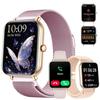 Smartwatch - WENZYLIQUOX - 1.75" TFT - 360×360 IPS Screen - SpO2 &; Heart Rate - 3 Bracelets (steel, Braided, Silicone)