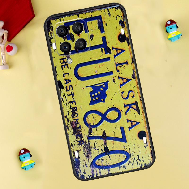 

Retro Vintage License Case For Samsung Galaxy M55 M14 M34 M54 M32 M52 M15 M11 M12 M13 M06 M16 M36 M56 M31 M53 M35 Samsung M21