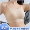Comfortable D Three-dimensional Lace Anti-light Tube Top Seamless Underwear Women's No Steel Ring Fixing Cup Gathering Bra