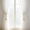 4Pcs Curtain Tieback Flower Window Curtain Bind Holdback Buckles Rope Drapery Holders Decorative Curtain Holdbacks
