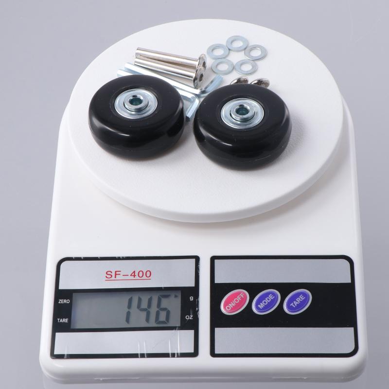 Luggage Suitcase Replacement Wheels Suitcase Repair Od 50Mm Axles Deluxe + Screw