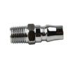 NITTO Male Thread Adapter Air Fitting Coupling Silver